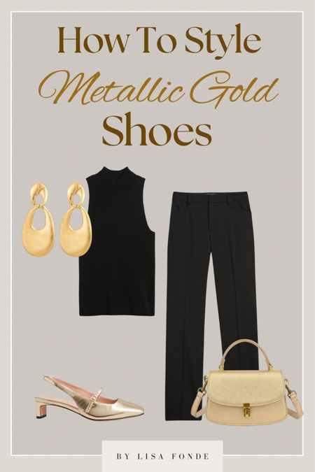 Party outfit with gold accessories 

#LTKmodest #LTKpartywear