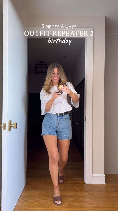 5 piece mini Abercrombie capsule wardrobe! 25% off all shorts + additional 15% off with code AFSHORTS this weekend only
wear my usual size 26 and small @abercrombie #abercrombiepartner

#LTKFindsUnder100 #LTKTravel #LTKStyleTip
