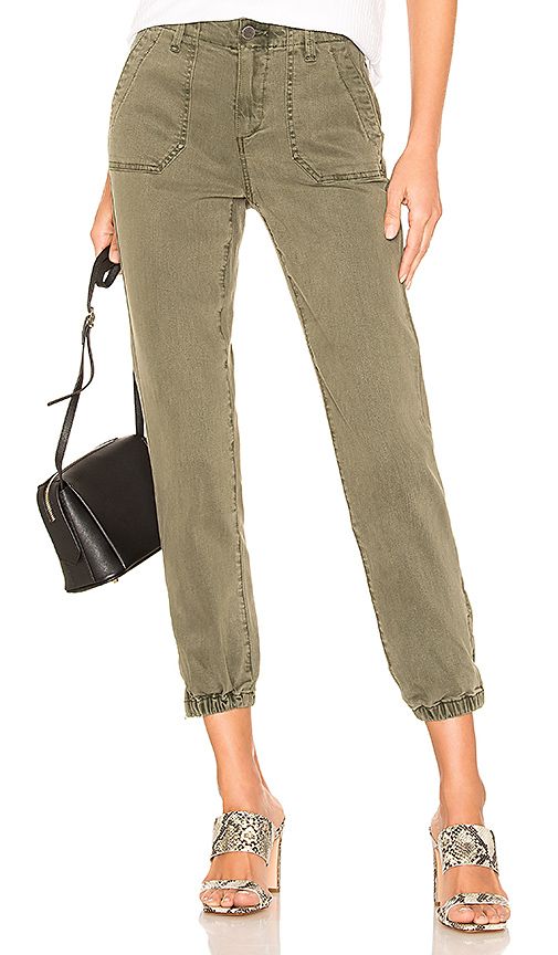 PAIGE Mayslie Jogger in Olive. - size 32 (also in 23,29) | Revolve Clothing (Global)