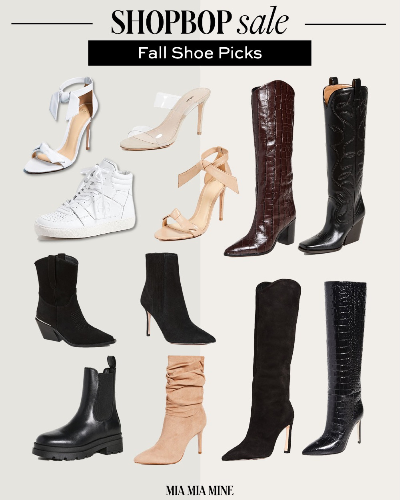 ANINE BING Tall Tania Boots curated on LTK