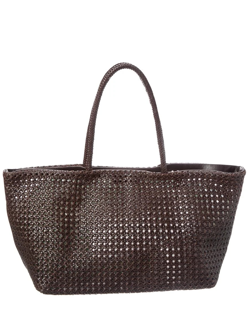 Madewell Large Leather Caning Tote | Shop Simon