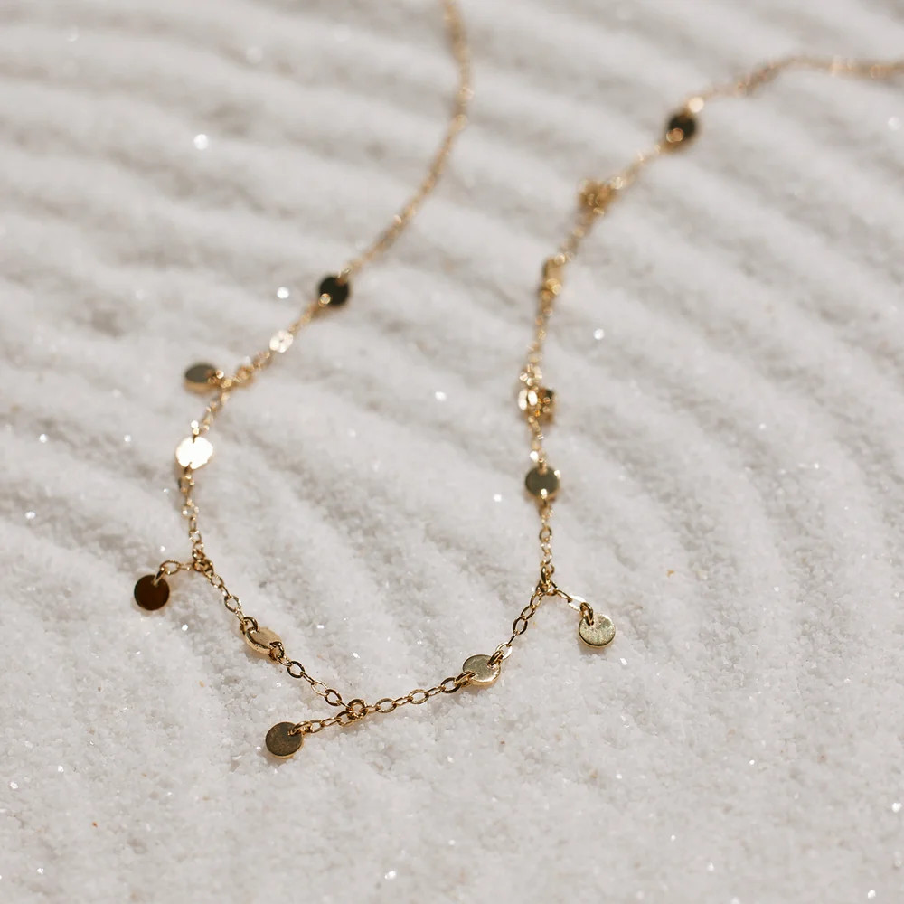 Mini Coin Drop Choker | Pura Vida Bracelets