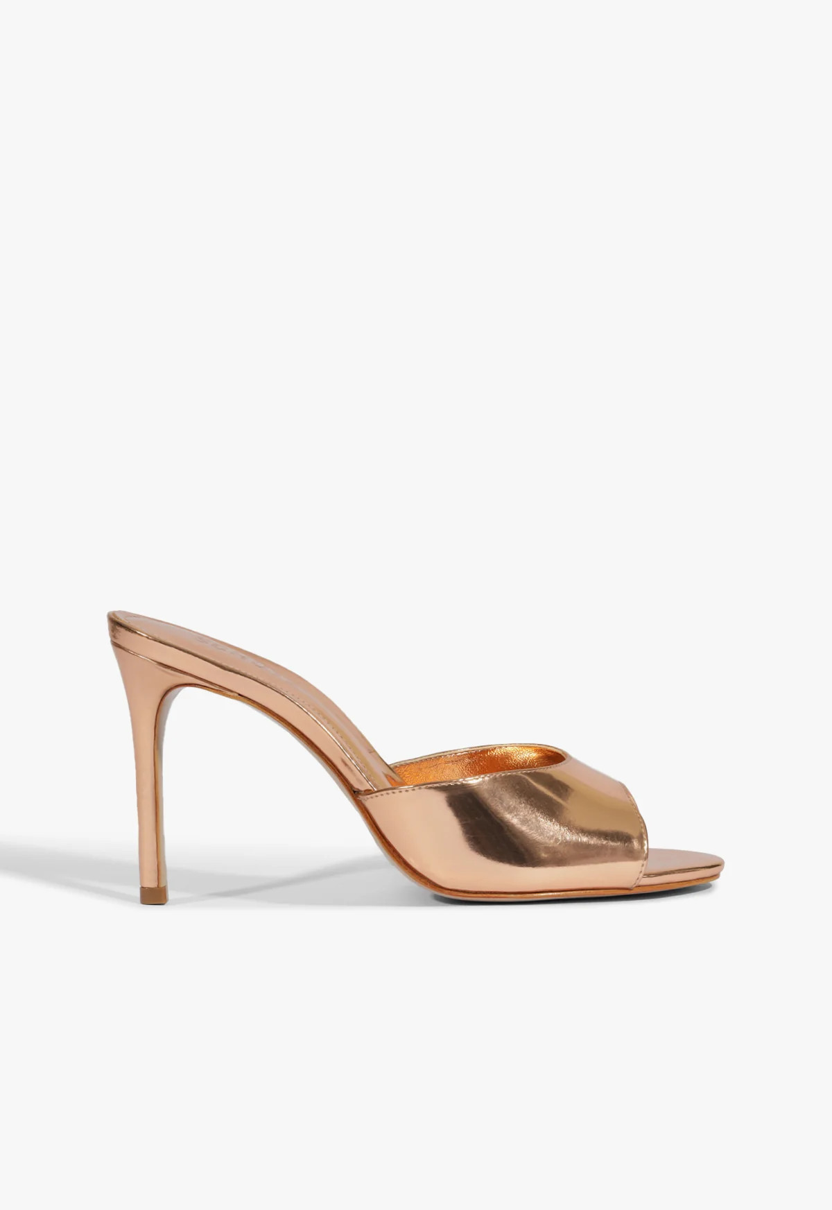 Cloe Stiletto Sandal | Pink | Metallic | Schutz (US)