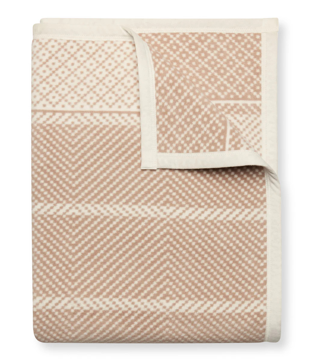 Old Port Herringbone Tan ChappyWrap Blanket | ChappyWrap
