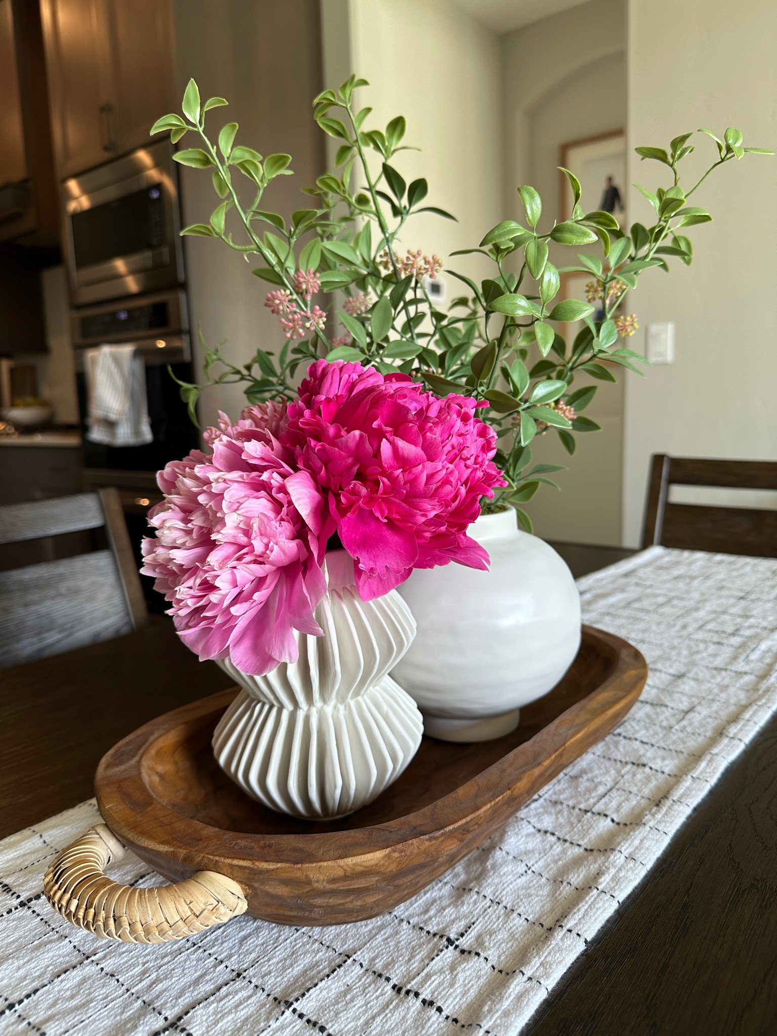 Small abstract vase, CB2, spring decor 

#LTKhome #LTKSeasonal #LTKfindsunder100