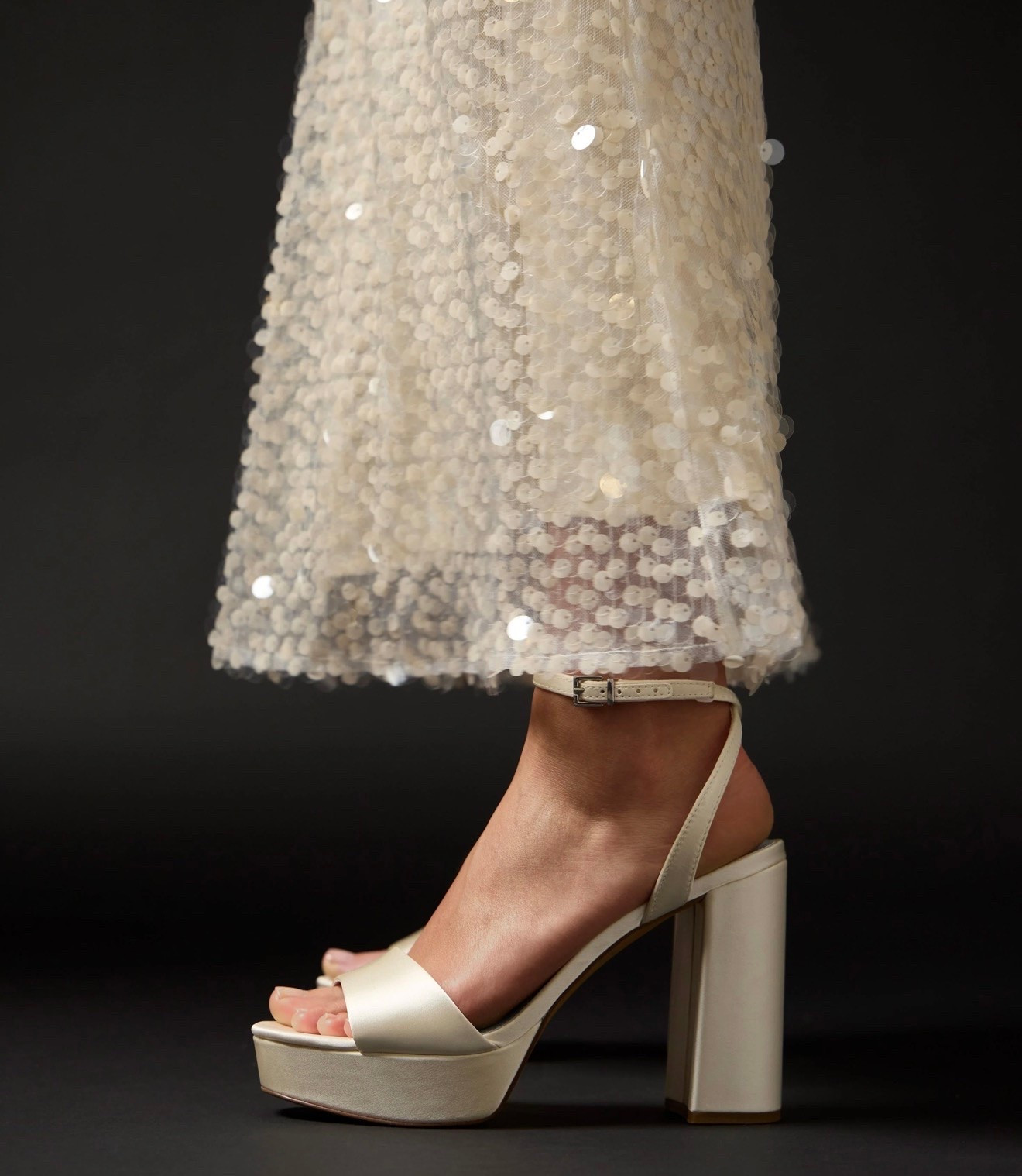 My bridal shoe! sooo comfortable! And strap around the ankle makes it so secure feeling.

#LTKWedding #LTKgrwm #LTKBeauty