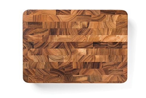 Ironwood Gourmet End Grain Union Stock Yard Professional Chopping Butcher Block, Brown, 14 x 20 x 2.75" | Amazon (US)