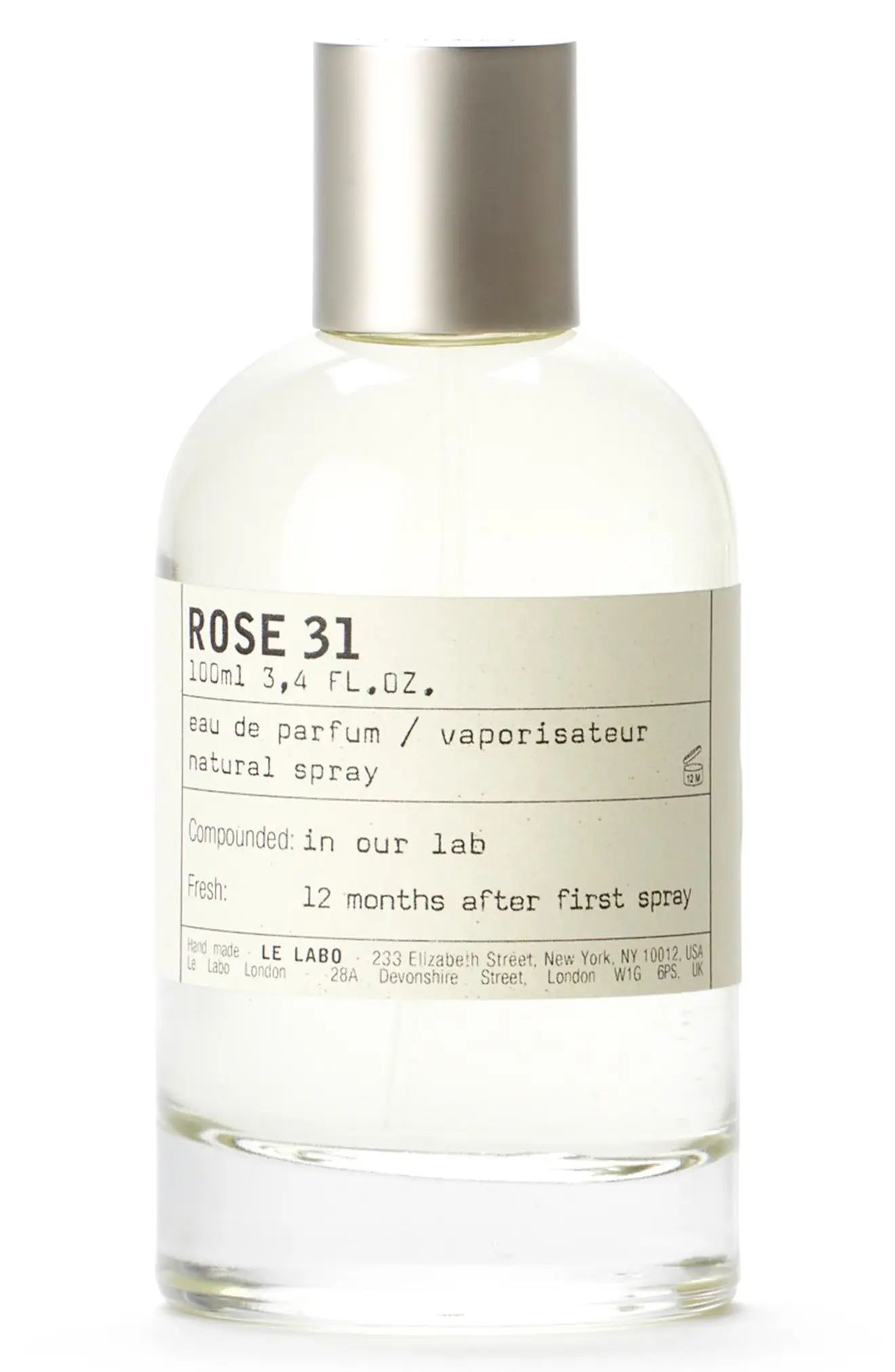 Le Labo Rose 31 Eau de Parfum at Nordstrom, Size 3.4 Oz | Nordstrom