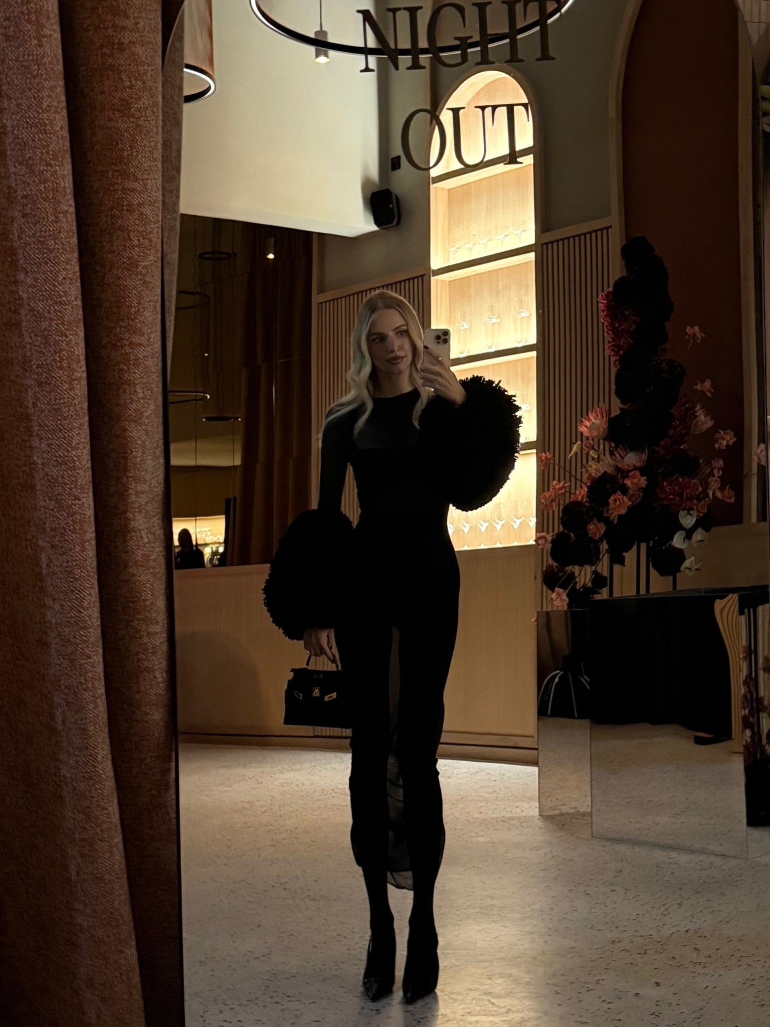 Favourite dress - Alaia x Saint Laurent heels 🖤