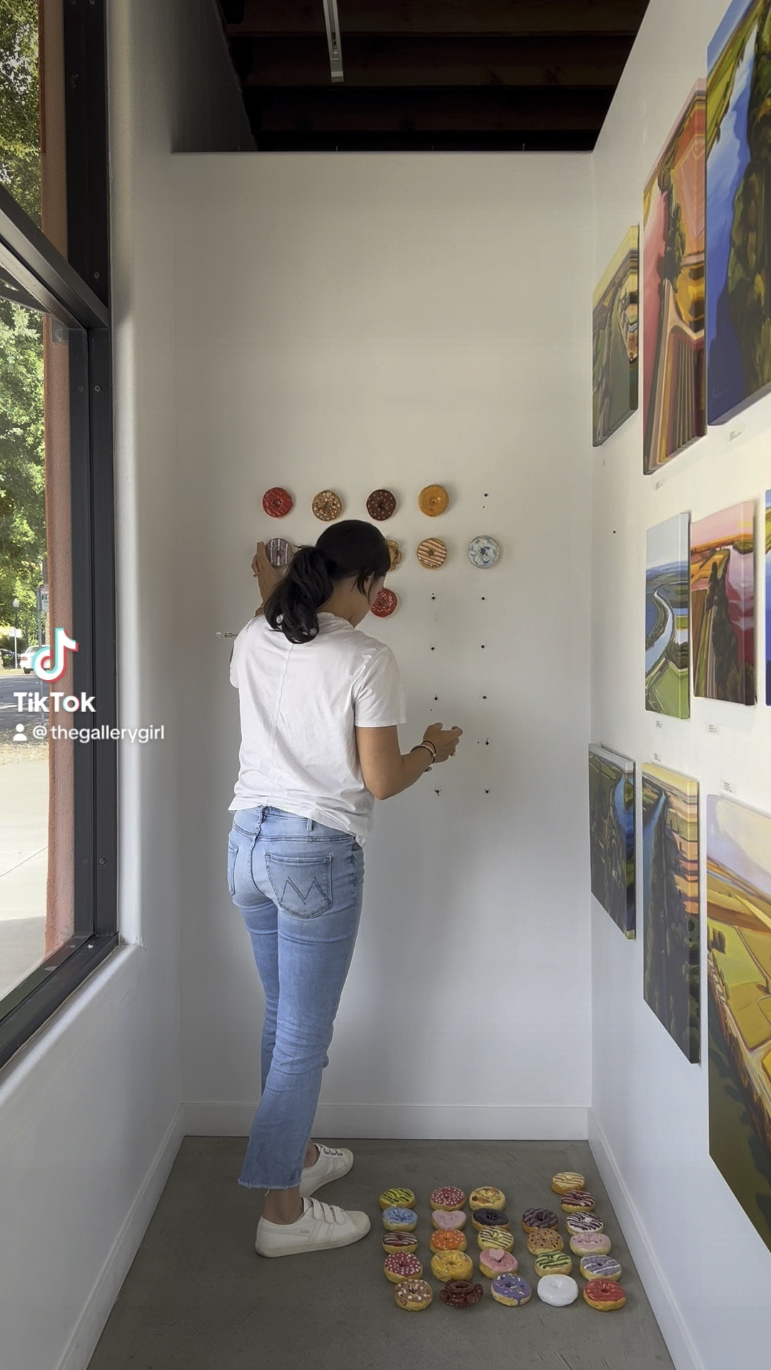 Restocking Jeff Nebeker donuts at the gallery!

#LTKFindsUnder100 #LTKShoeCrush