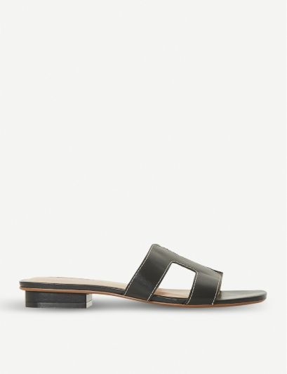 Loupe leather sandals | Selfridges