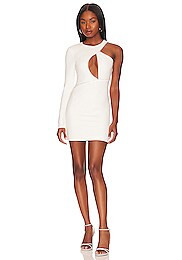 Nevaeh Mini Dress in Black | Revolve Clothing (Global)