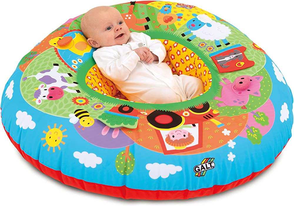 Galt Toys, Playnest - Farm, Baby Activity Center & Floor Seat, Multi color | Amazon (US)