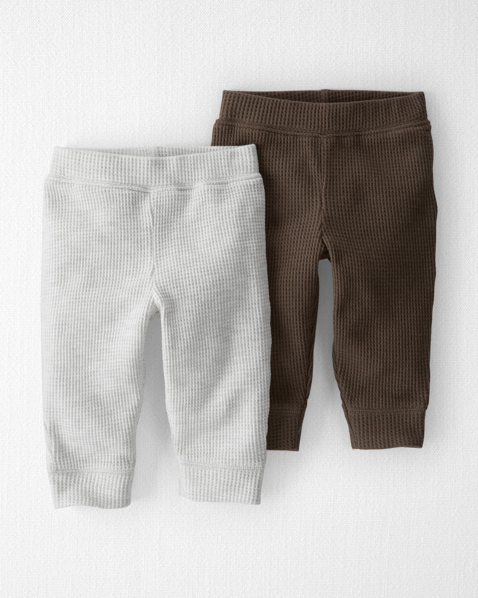 2-Pack Thermal Organic Cotton Pants | Carter's