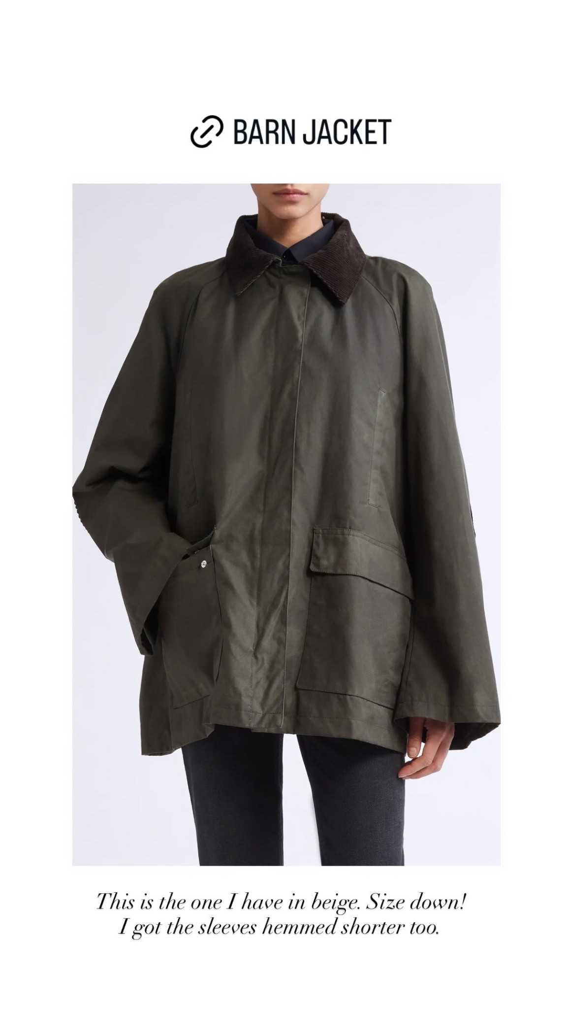 Size down in this barn jacket!

#LTKTravel #LTKSeasonal #LTKstorytime