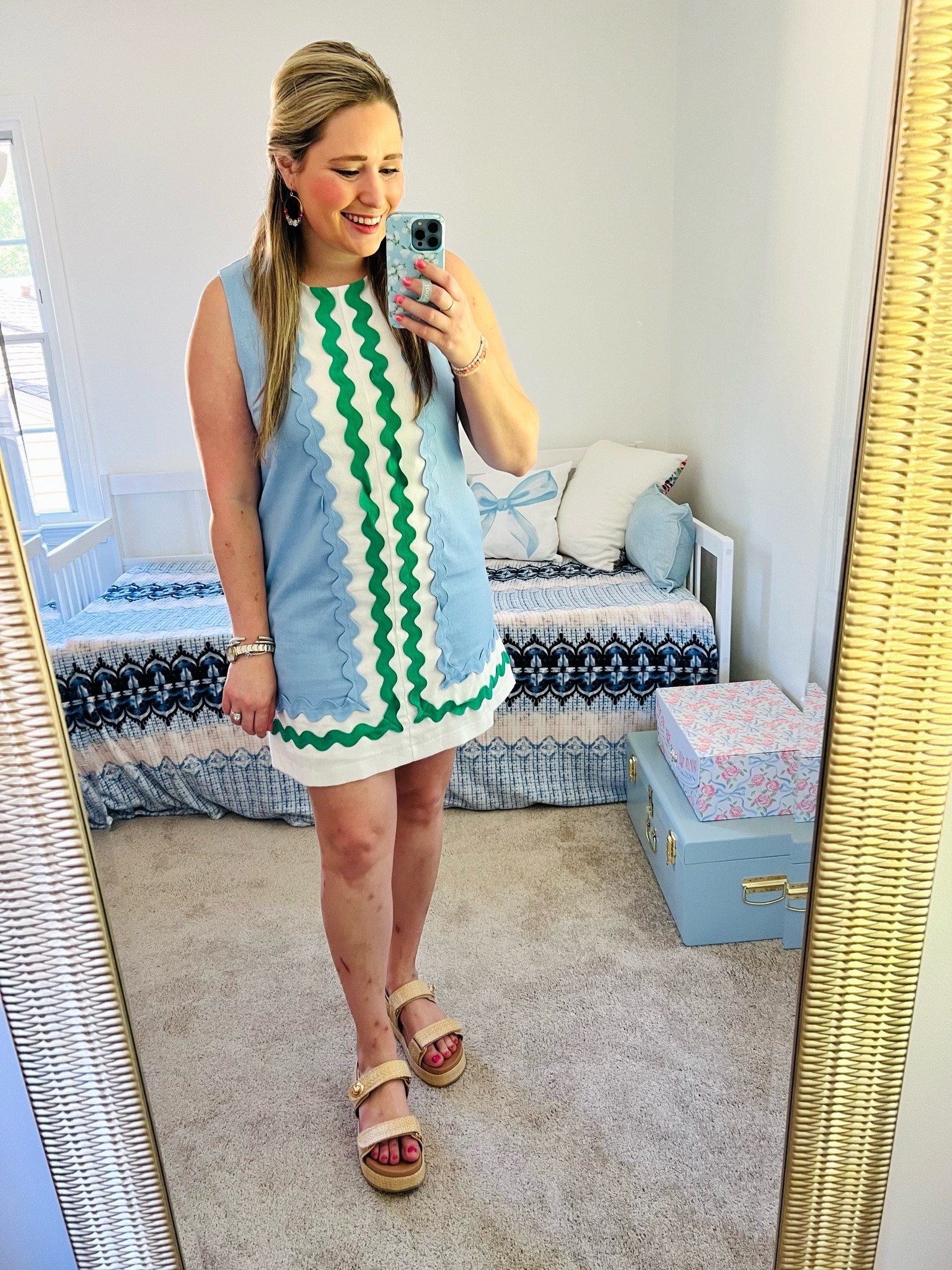 Casual Friday Outfit || Shift Dress || Ric Rac Dress

#LTKootd