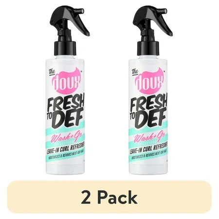 (2 pack) The Doux Fresh to Def Leave in Moisturizing Conditioner 8 oz. All Ages, All Hair Types, Spray Bottle | Walmart (US)