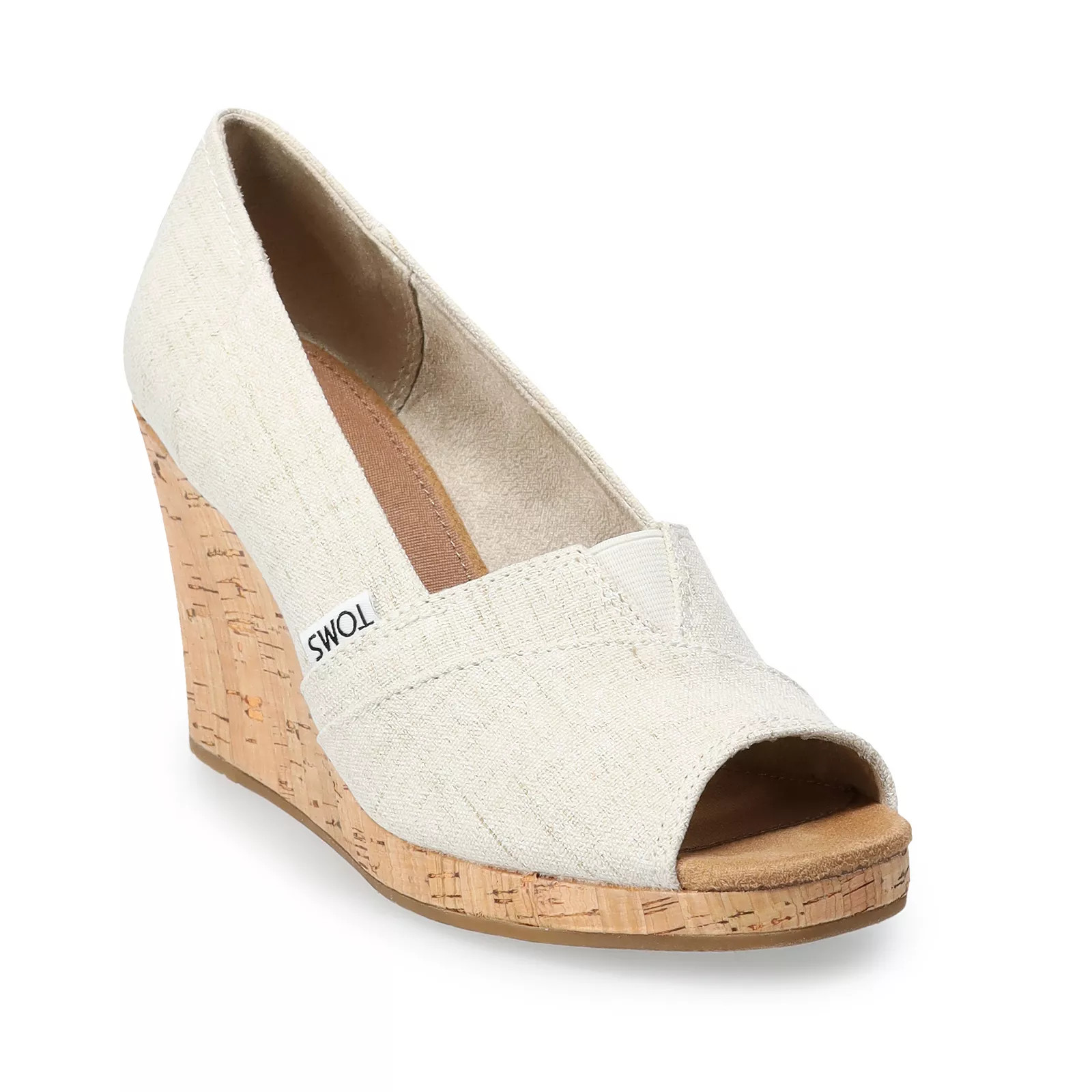 TOMS Classic Women's Wedge Sandals, Size: 8, Natural | Kohl's