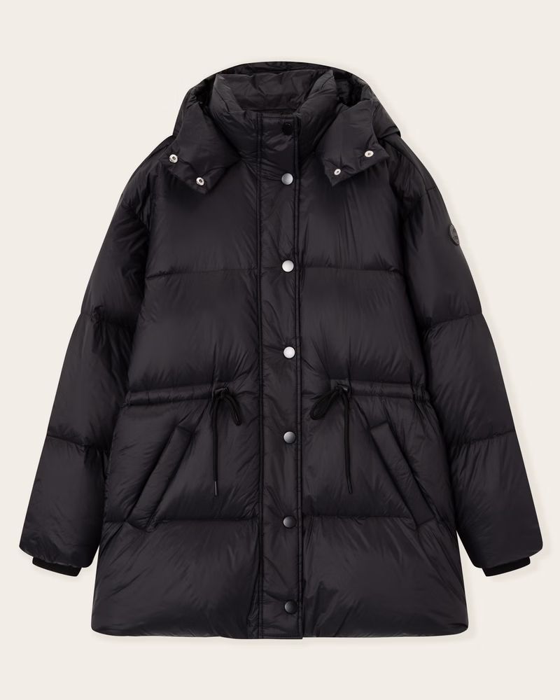 Women's A&F Down Air Cloud Mid Puffer | Women's Coats & Jackets | Abercrombie.com | Abercrombie & Fitch (UK)