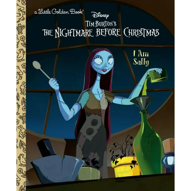 Disney Tim Burton's The Nightmare Before Christmas I am Sally (Little Golden Book) (Hardcover) - ... | Walmart (US)