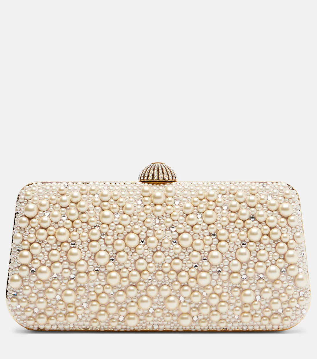 Carry Secrets embellished satin clutch | Mytheresa (US/CA)