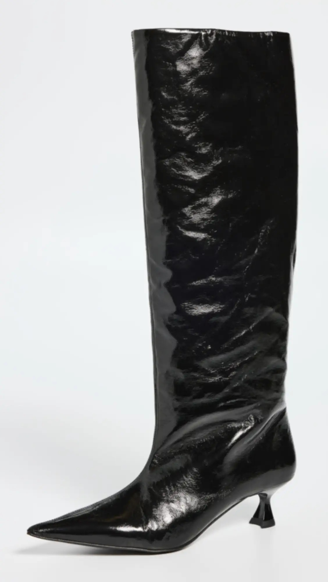 GANNI Soft Slouchy High Shaft Naplack Boots | Shopbop | Shopbop