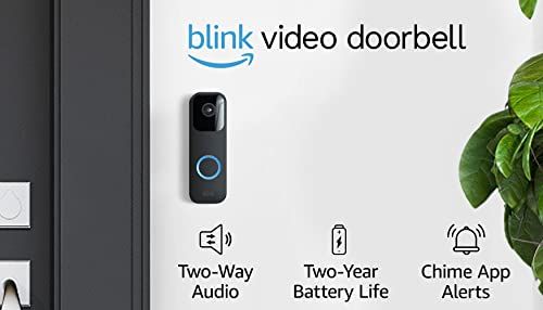 Blink Video Doorbell + Sync Module 2 | Two-way audio, HD video, motion and chime app alerts and A... | Amazon (US)