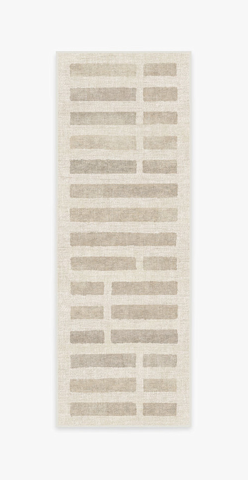 Laine Ivory & Natural Rug | Ruggable