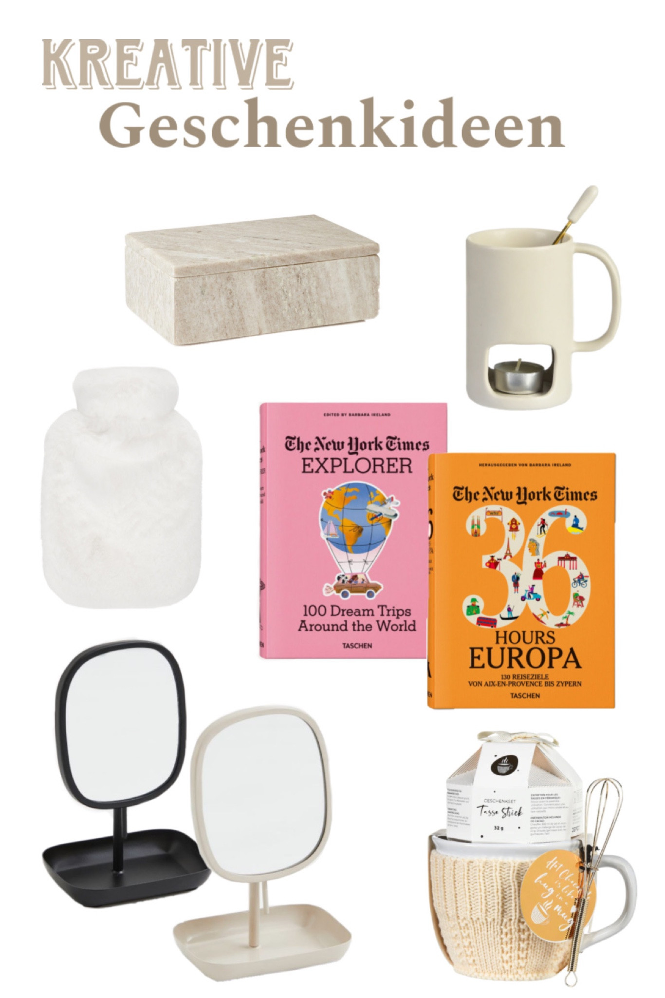 Kreative Geschenkideen für Frau und Mann unter 40€ ❕🎁


#LTKfindsunder50 #LTKGiftGuide #LTKeurope