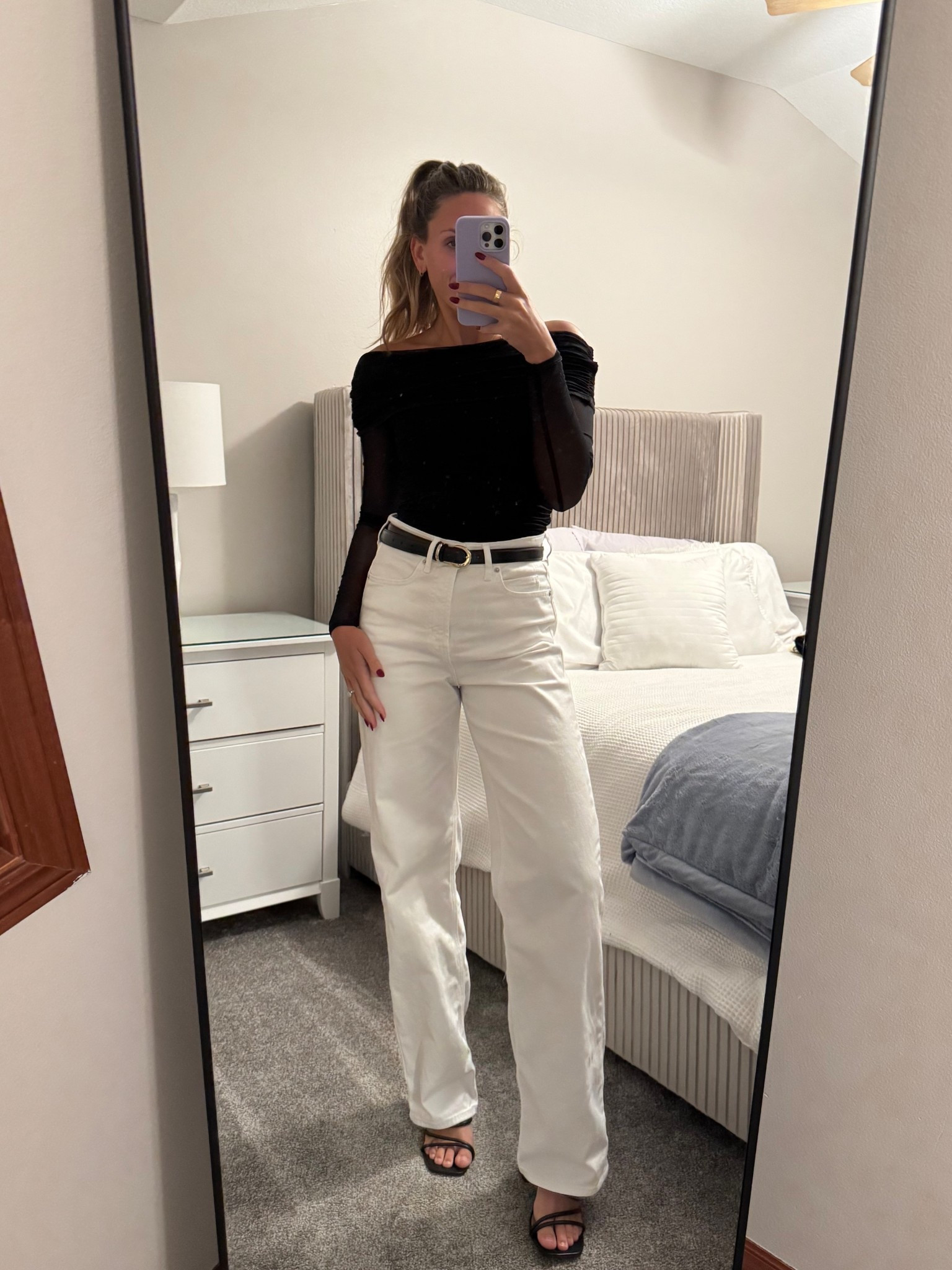 Going out outfit 

Love that these jeans are long enough for the tall girls too

#LTKgrwm #LTKootd #LTKWorkwear