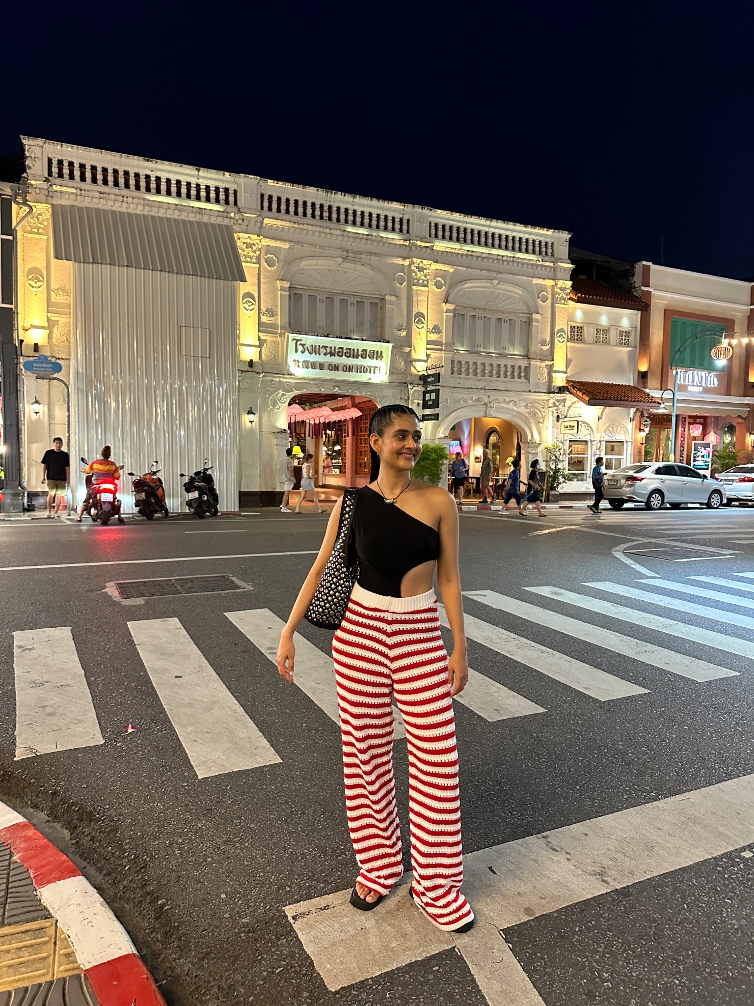 The way I’m obsessed with these crochet trousers especially for a tropical holiday! This Norma Kamali swimsuit is better off as a bodysuit if you ask me. So I wear it out and about. Found the brown in this exact one!

#LTKsummer #LTKasia #LTKswimwear