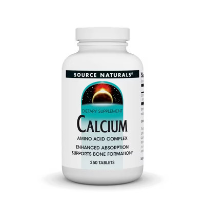 Calcium Amino Acid Complex 200mg by Source Naturals, Inc.  -  250 Tablet | Target