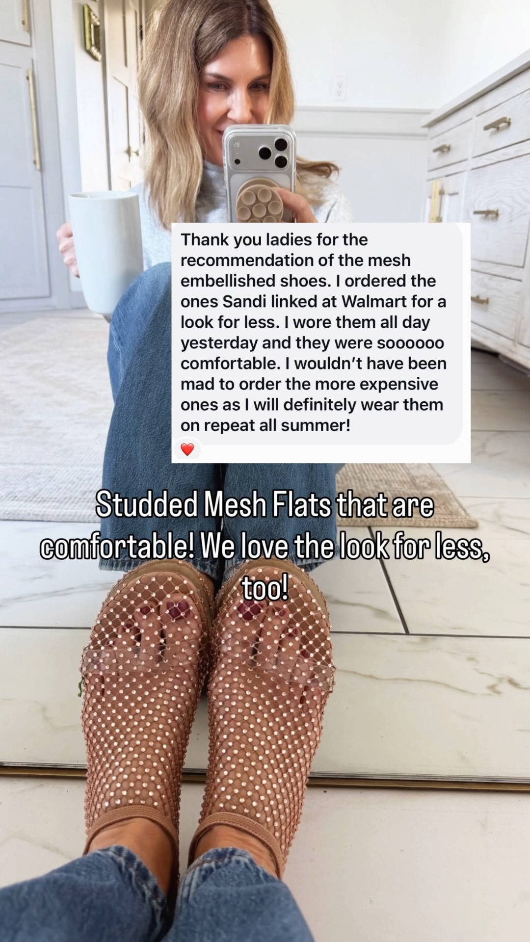 Studded mesh flats

#LTKOver40