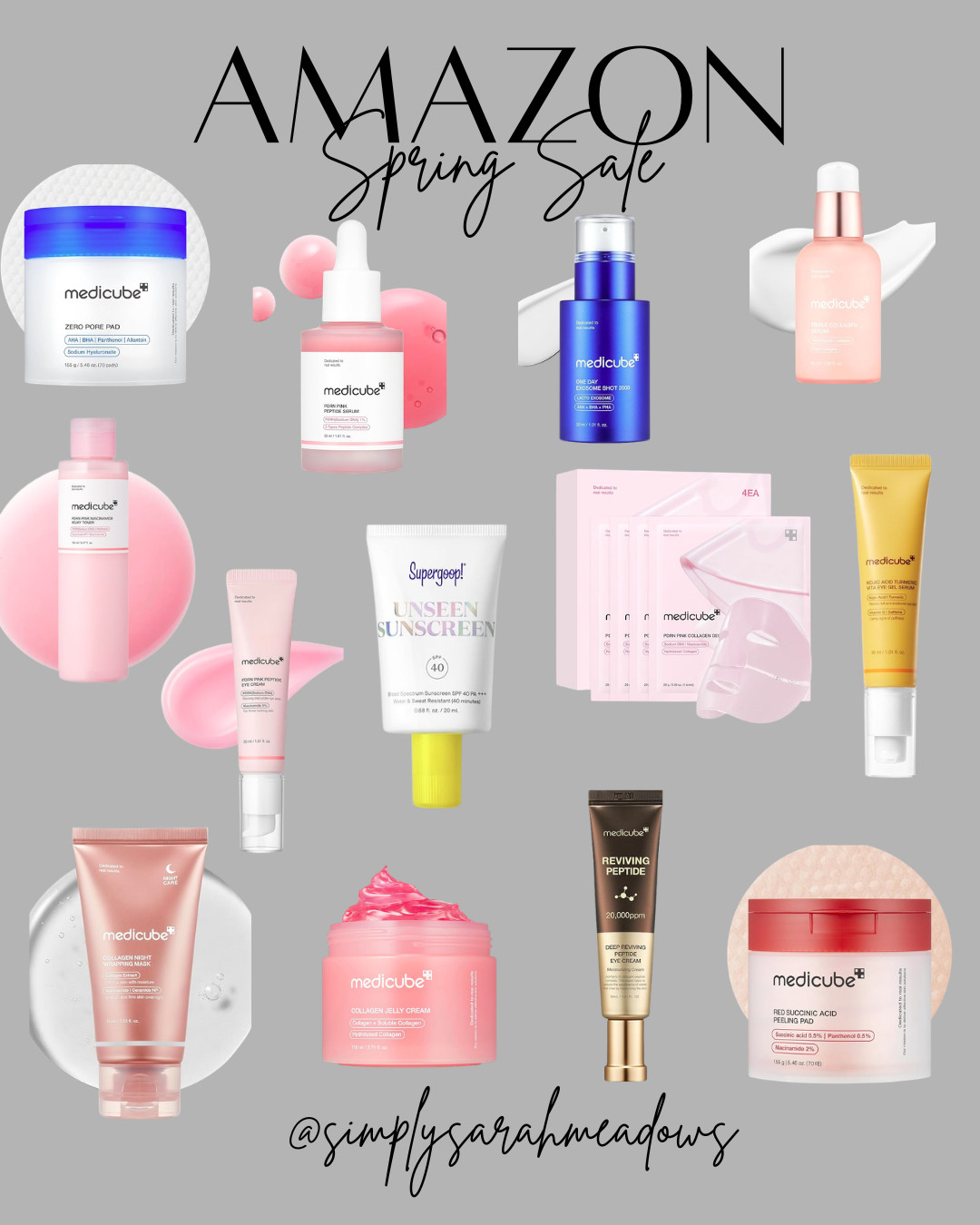 Explore these Korean skincare staples from Amazon! Perfect for a radiant glow. These have aged my skin backwards. Shop now @simplysarahmeadows #KoreanBeauty #AmazonFinds 

 #LTKOver40 #LTKSaleAlert #LTKBeauty