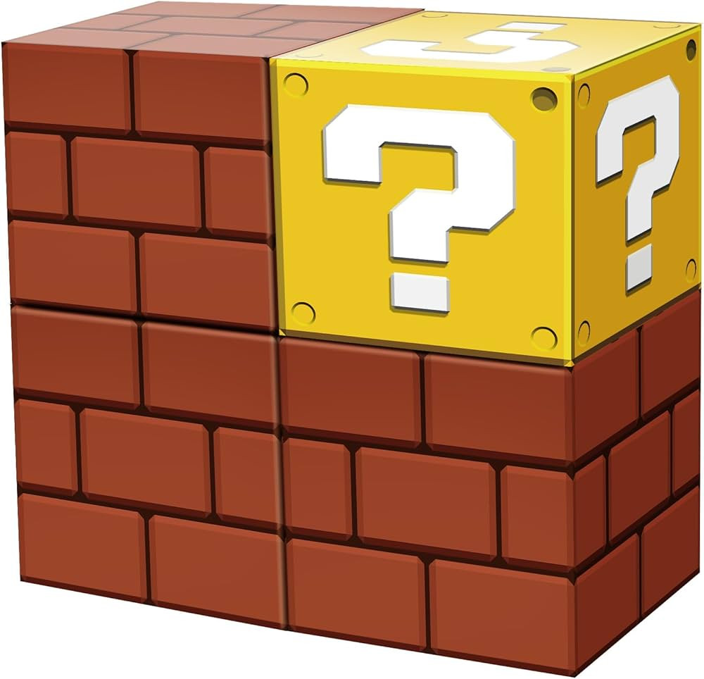 Dripykiaa 4 Pcs Video Game Coin Brick Boxes 30 x 30cm Big Coin Brick Box Party Decorations Suppli... | Amazon (US)