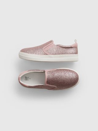 Kids Glitter Slide-On Shoes | Gap (US)