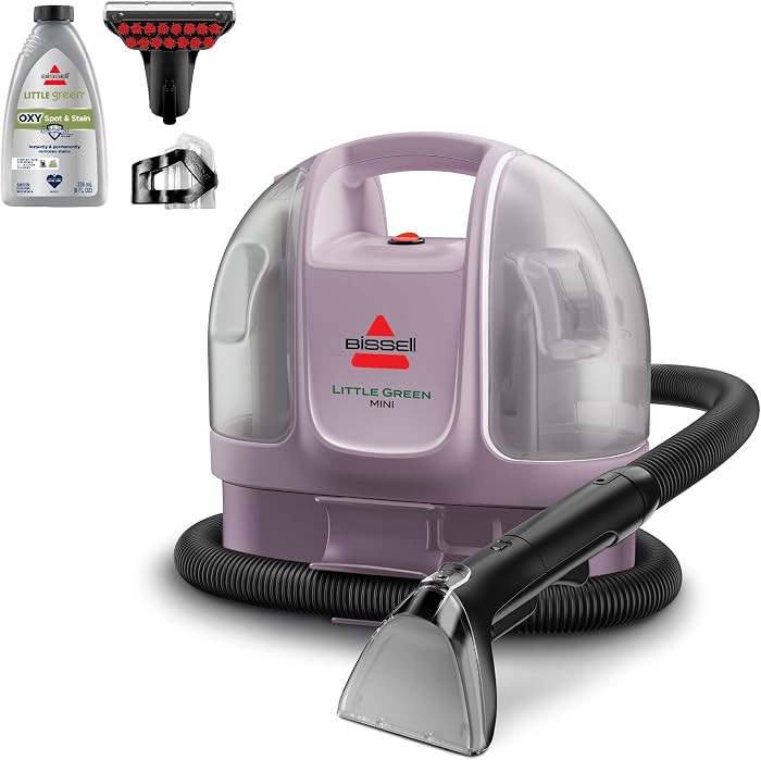 BISSELL Little Green Mini Portable Carpet and Upholstery Deep Cleaner, Dusk Pink, 4075L | Amazon (US)