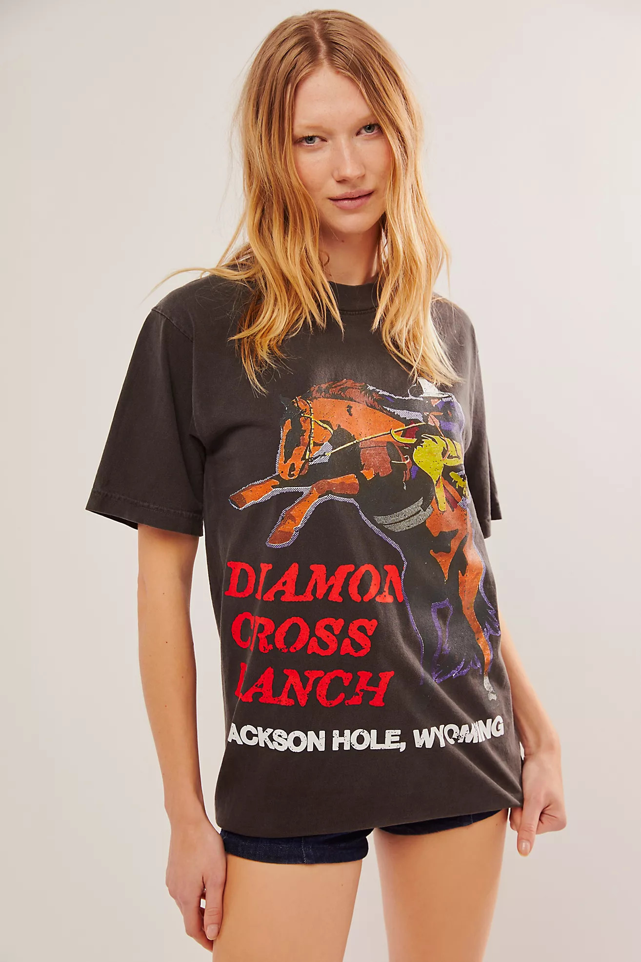 Diamond Cross Ranch Mustang Tee | Free People (Global - UK&FR Excluded)