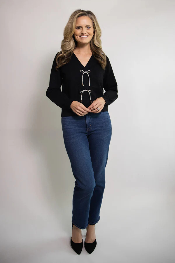 Elle Bow Cardigan Sweater | Edit No. 5 Boutique