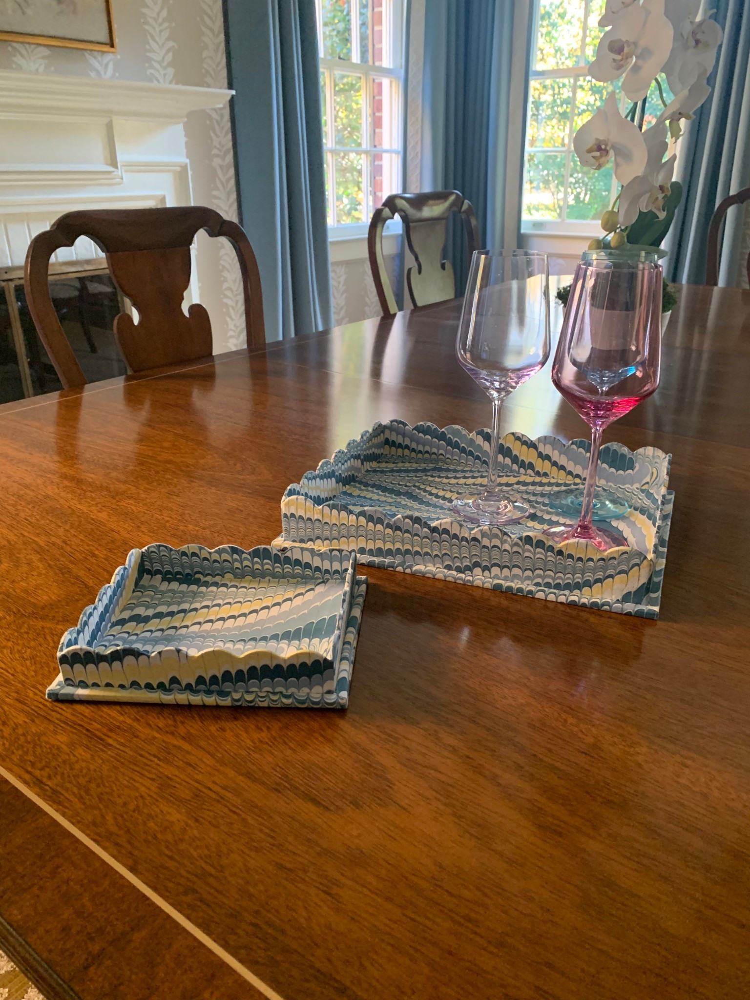 Marbled trays are a fun accessory addition to your space! 

#LTKStyleTip #LTKHome #LTKFindsUnder100