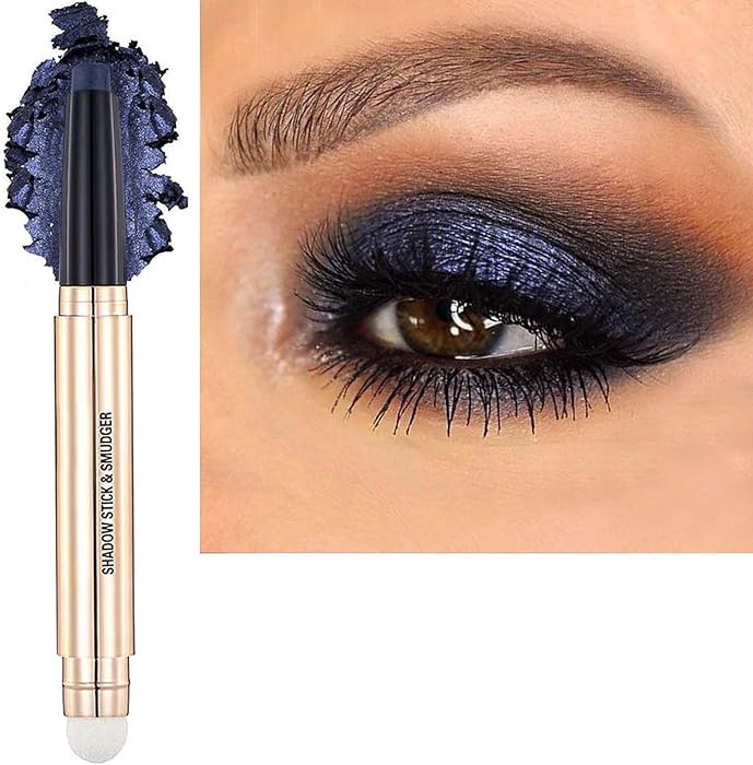 Eyeshadow Stick Eyeliner pencil Eye Makeup Cream Smooth Shimmer Eye shadow Primer Glitter Dark Li... | Amazon (US)