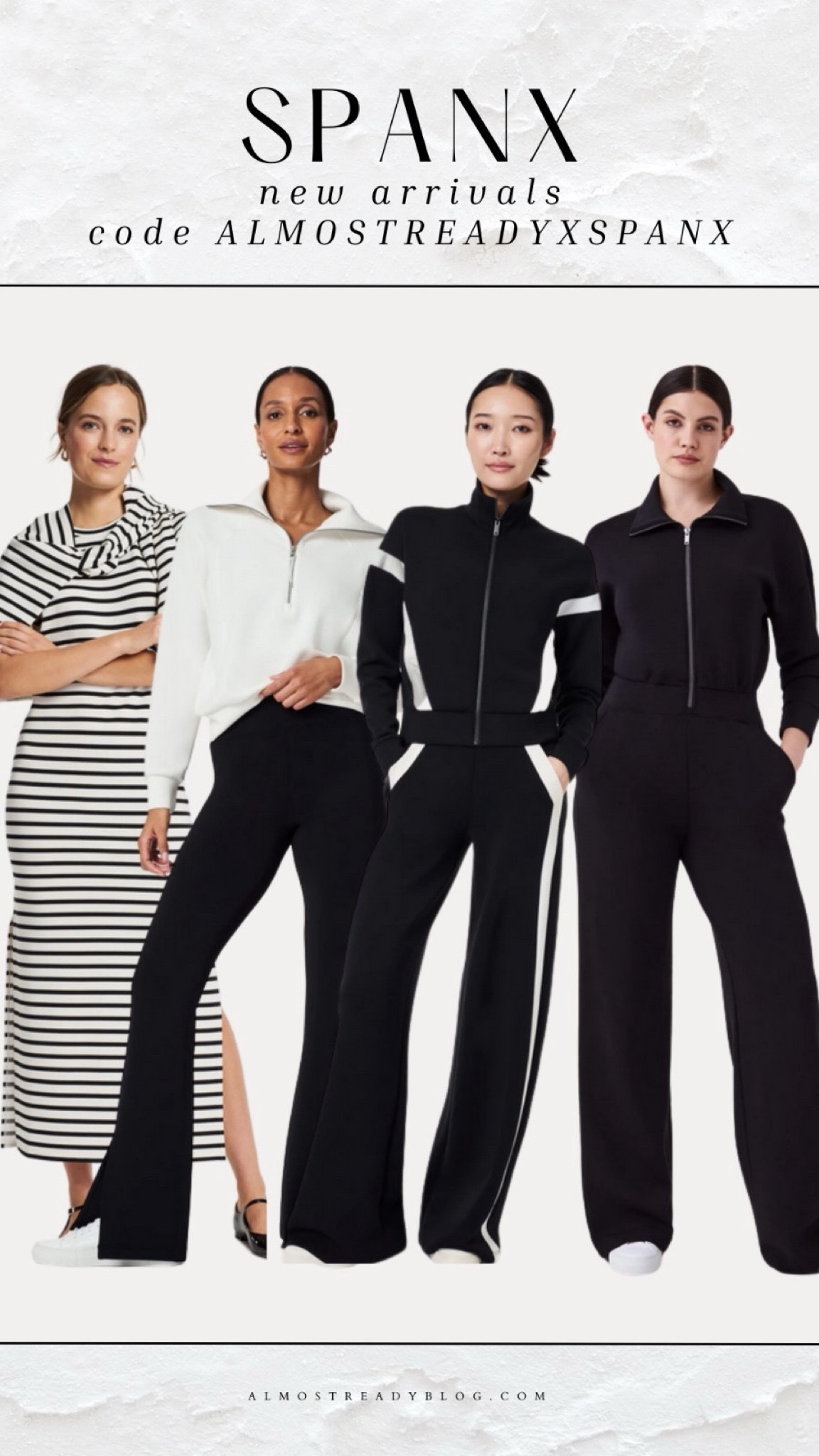 ALMOSTREADYXSPANX for 10% off @spanx 

#LTKtravel #LTKstyletip #LTKsalealert