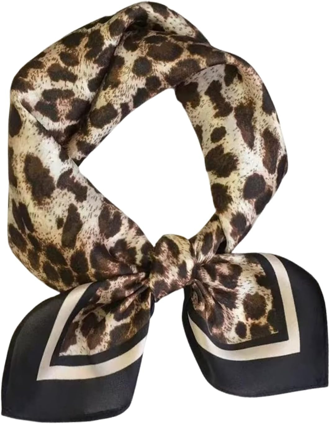 Aufeel 100% Mulberry Silk Square Hair Scarf for Women, 26 x 26 Inch | Amazon (US)