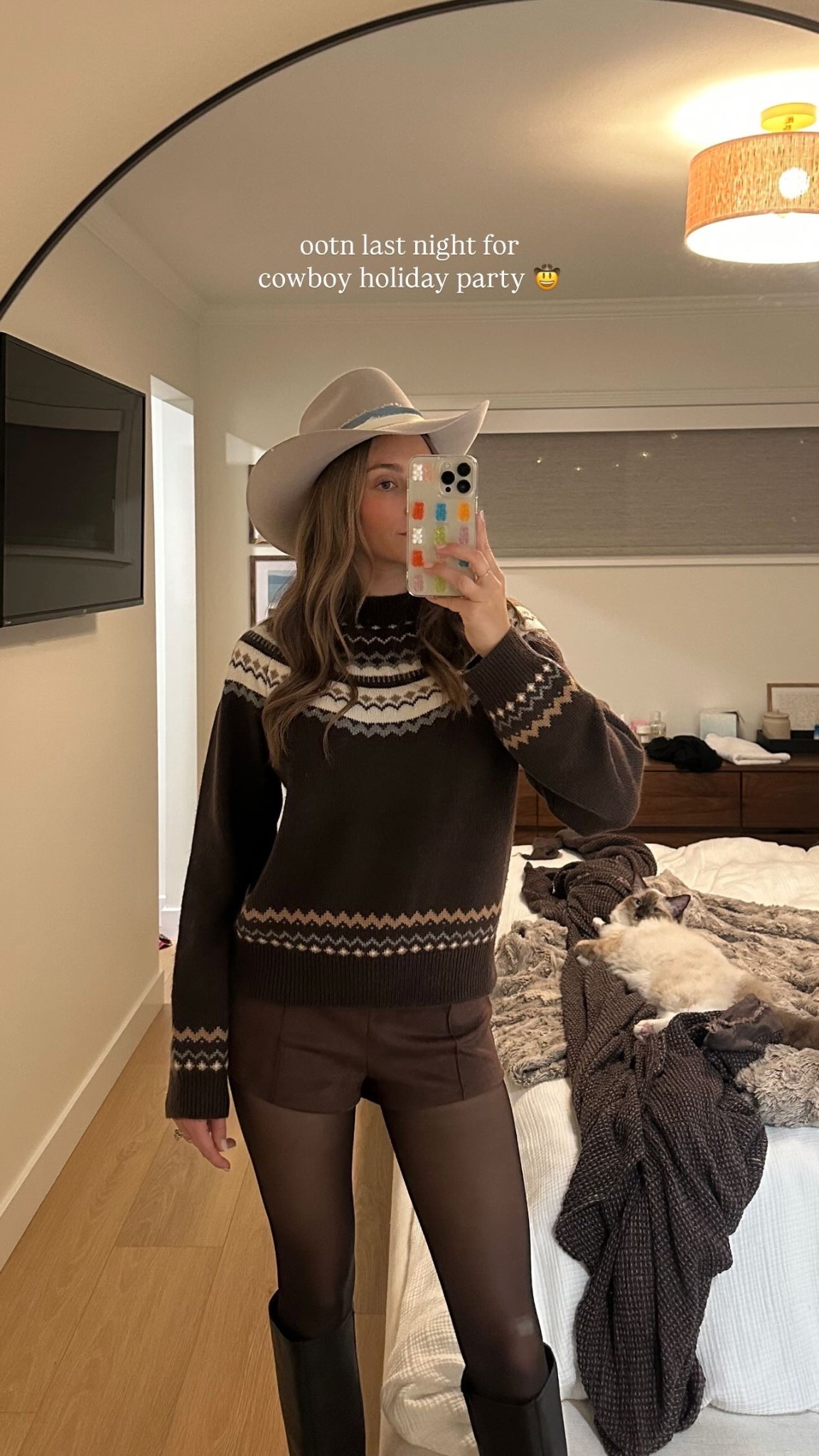 I was unaware this sweater had shoulder pads when I ordered it so cut them out fyi lol 

#LTKgrwm #LTKGiftGuide #LTKHoliday