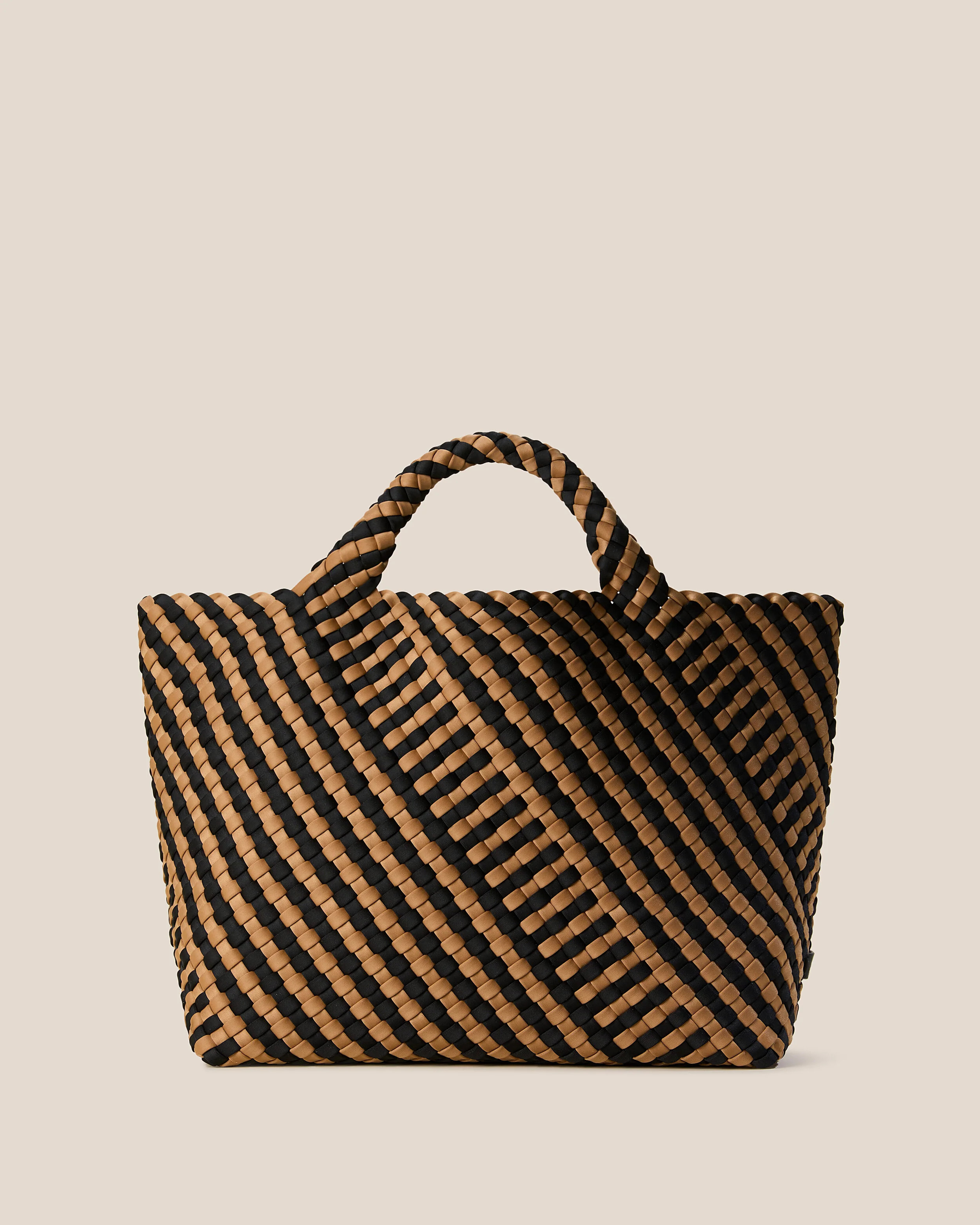 St. Barths Medium Tote Striped Geo | Ravenna | Naghedi
