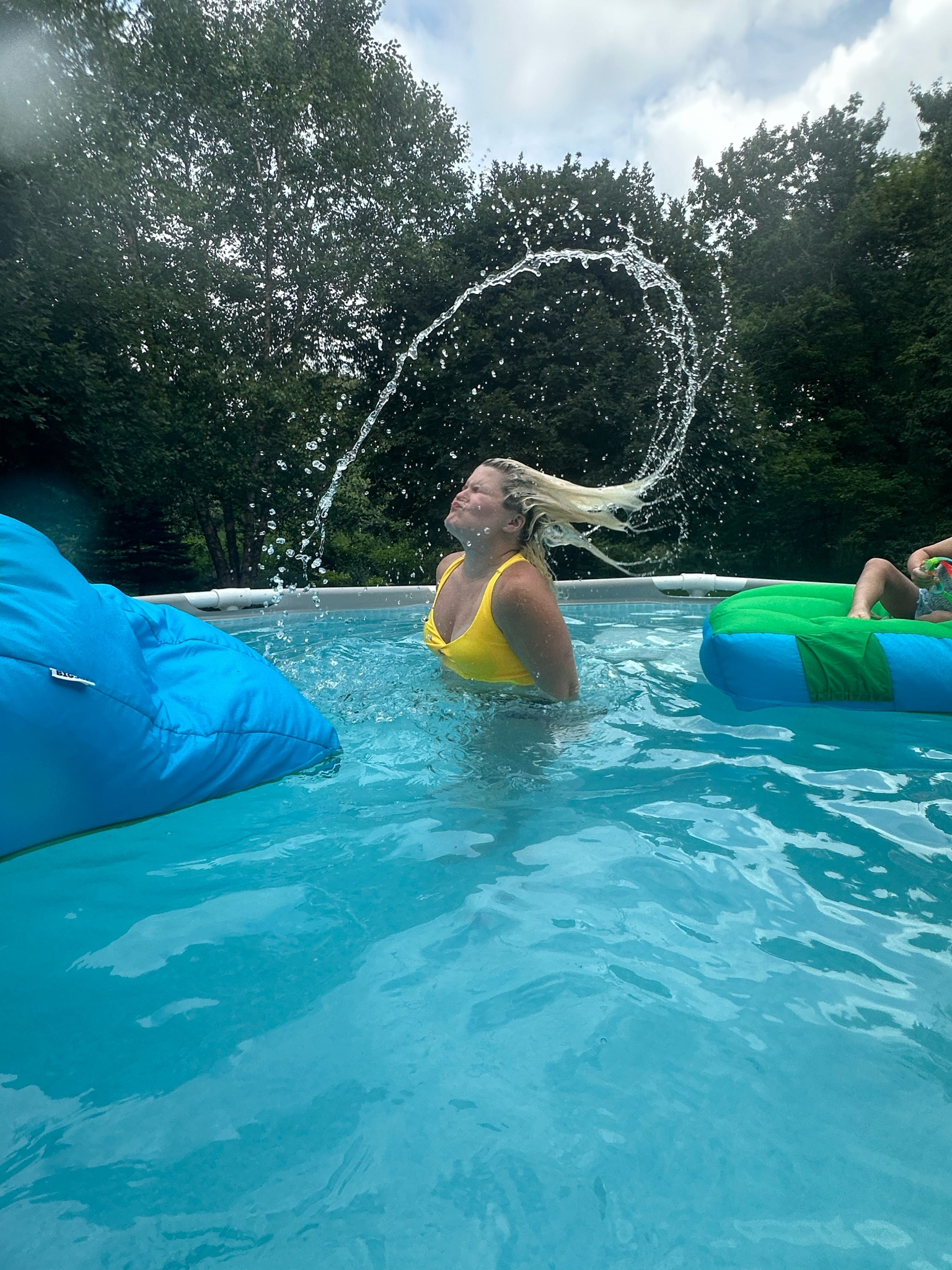 Afternoon pool time.

#LTKPetite #LTKSwim #LTKActive