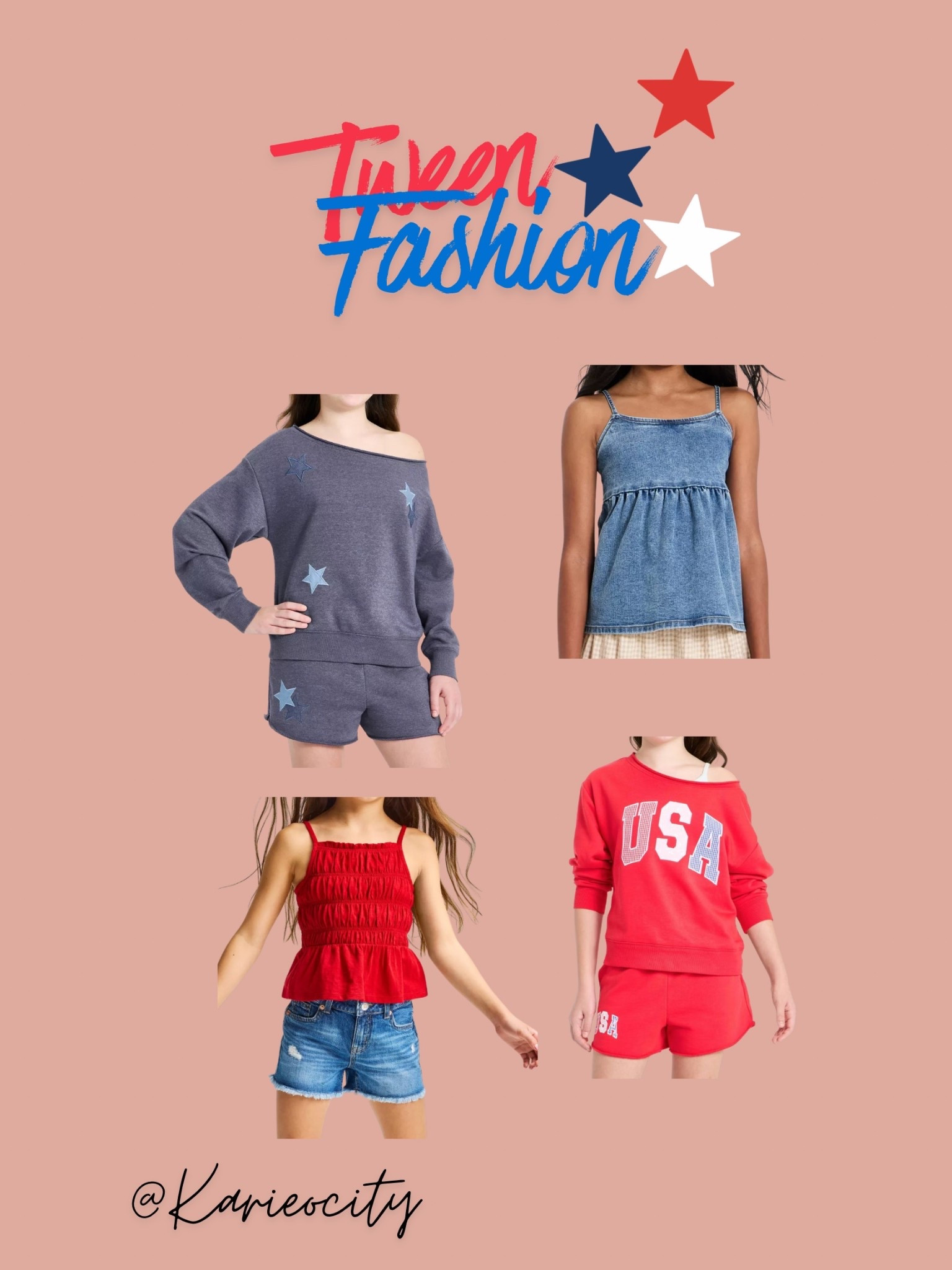 Tween Fashion❤️🤍💙

Tween Fashion// Tween girl clothes// Tween girl Fashion// Tween Clothes// Target 

#LTKmomlife #LTKKids