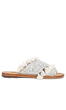 House of Harlow 1960 X REVOLVE Ginny Slide in White Multi from Revolve.com | Revolve Clothing (Global)