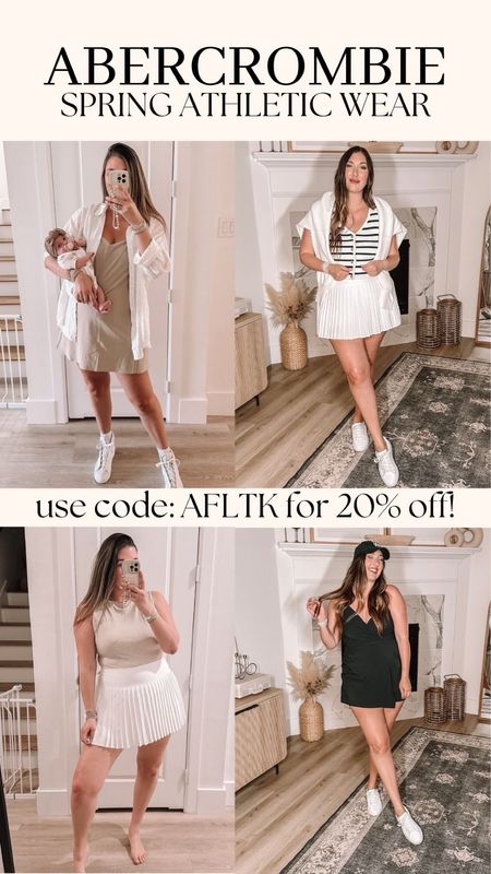 Abercrombie spring athletic wear! Loving dressing up athletic outfits with more casual pieces! Use code: AFLTK for 20% off 

#LTKSeasonal #LTKSpringSale