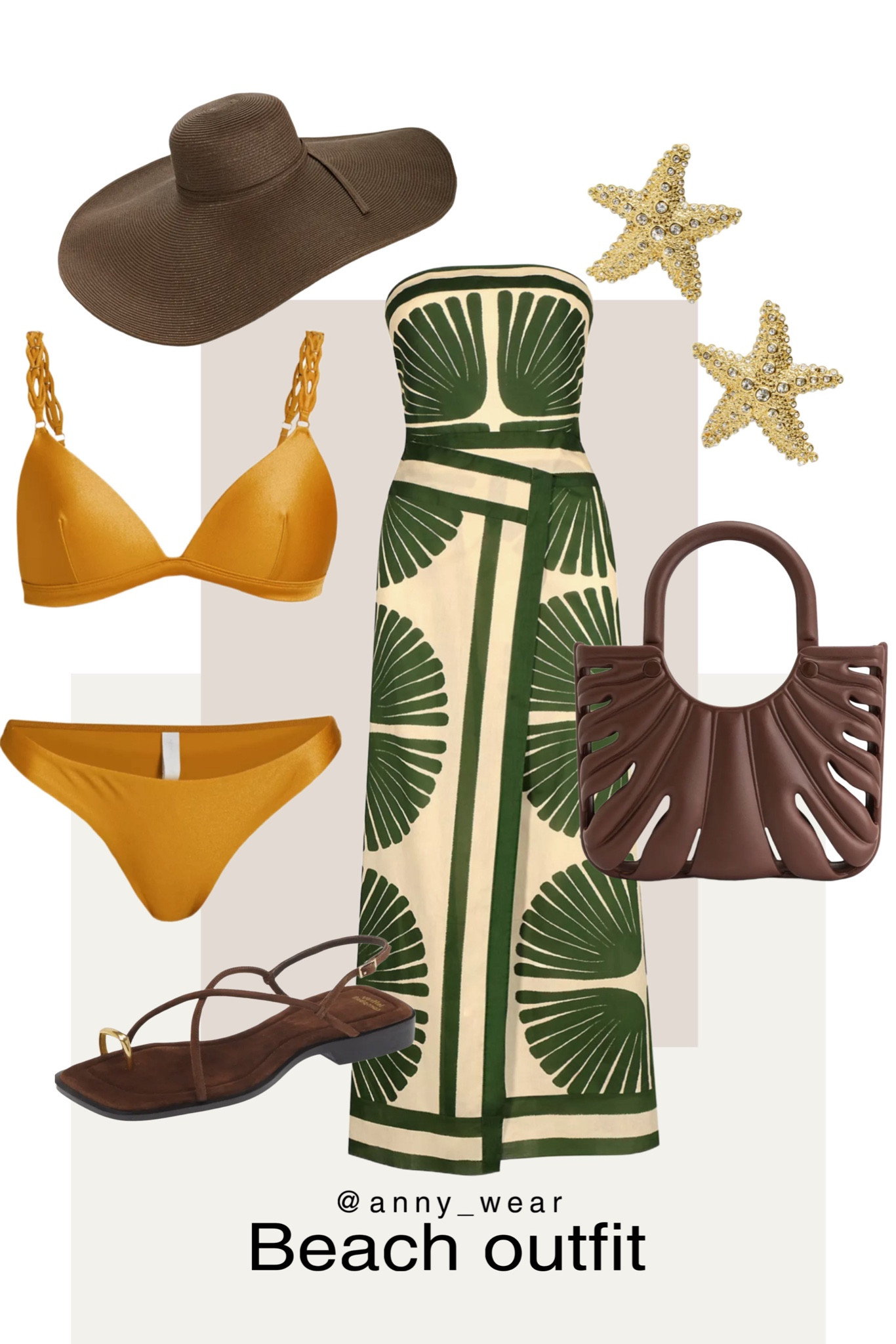 Vacation outfits

Yellow swimsuit 
Green dress 
Floral cover up
Brown bag
Brown sandals 
Summer sandals 
Brown hat
Slingback Sandal
Sea Star earrings 
Straw Sun Hat
Strap Bikini
warm weather outfits vacay outfits beach vacay resort 2024 swimsuits 2024 swim 2024 resort wear 2024 winter travel cruise attire cruise dress tropical outfit cruise essentials cruise must haves cruise outfits greece dress greece outfits greece vacation ibiza outfits vacation positano outfit nice sundress outfits for greece outfits for Italy vegas bachelorette vegas concert vegas day outfits vegas dress rich girl vegas fashion vegas looks vegas outfits vegas pool party vacation sets vacation looks vacation wear rust dress spain outfits italy outfits italy spring outfits italy summer outfits italy summer italy fashion italy vacation italy dress cupshe swimwear cupshe swimsuit cupshe swim cupshe bikini cupshe coverup bali outfits costa rica costa rica outfits tropical dress tropical vacation outfits tropical maxi dress tropical outfits tropical vacation tropical vacation dress carribean caribbean vacation caribbean cruise amalfi outfit amalfi coast resort outfits 2024 beach resort outfits resort vacation outfits 2024 swim 2024 swimsuit vacay outfits beach vacay vacation sets sundresses vacation looks vacation wear swimsuit cover up swimsuits swimwear swim cover up swim cover summer vacation outfits summer tops light summer vacation dress beach photoshoot dress revolve vacation revolve resort revolve swim sun dress beach party family beach pictures #LTKHoliday #LTKstyletip #LTKbeauty 

#LTKSummerSales #LTKSeasonal #LTKSwim